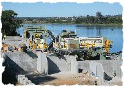 conveyors, trestles, chutes, handrails